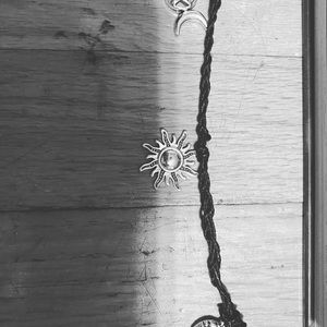 Haectate prayer knot necklace or anklets